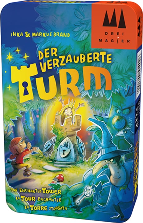 Produktbild Drei Magier Spiele Der verzauberte Turm (Metalldose) (Deutsch, Französisch, Englisch)
