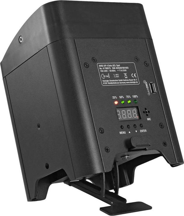 Actual product image Eurolite ACCU UP-4 Entry QCL Spot (8 W, LED)