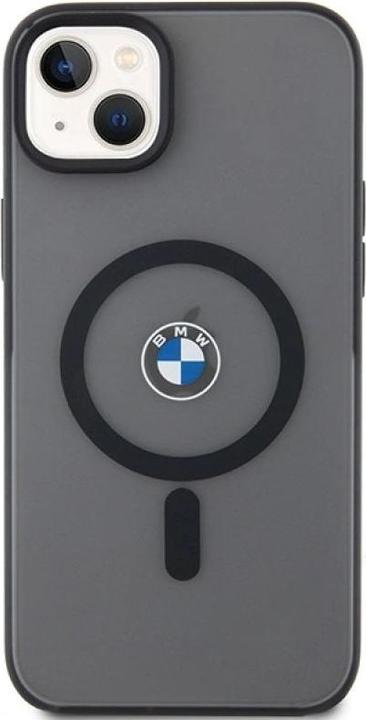 Image du produit BMW Étui BMHMP14MDSLK iPhone 14 Plus 6.7" czarny/black hardcase Signature MagSafe (Apple iPhone 14 Plus)
