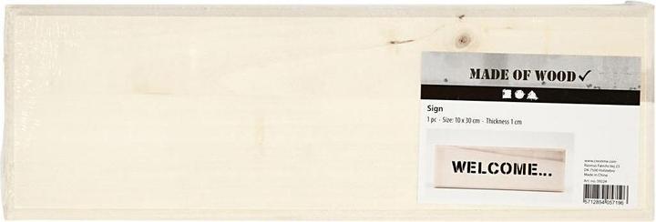 Image du produit Creativ Company Bouclier en bois