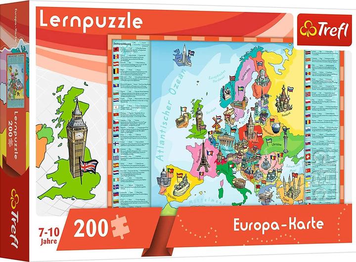 Image du produit Trefl Carte de l'Europe (200 pièces)