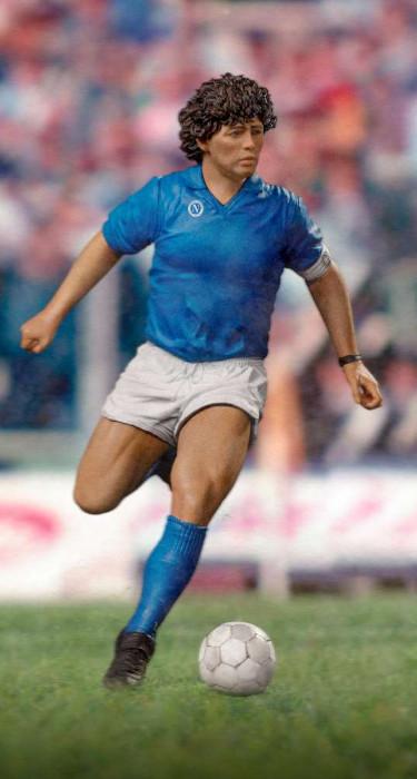 Actual product image Iron Studios Diego Armando Maradona