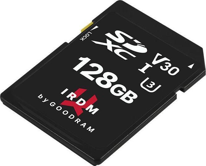 Immagine prodotto Goodram IR-S3A0-1280R12 Scheda di memoria SDXC UHS-I (128 GB, SDXC, U3, UHS-I)