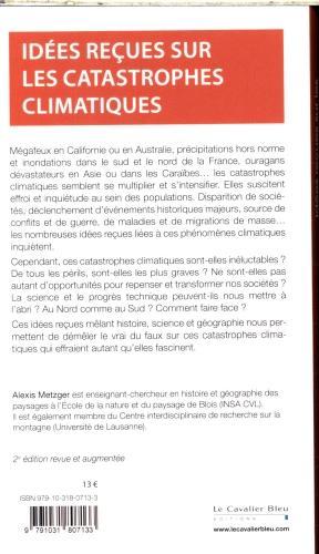 Image du produit Idées reçues sur les catastrophes climatiques (Français, Boucher Alexis, 2024)