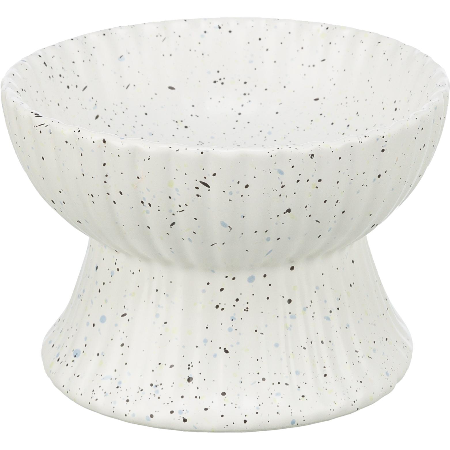 Comparer les prix de Gamelle Surélevée en Céramique motif Terrazzo pour Chat - 200ml