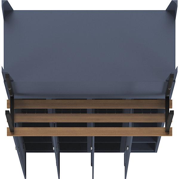 Actual product image Wolf Clothes locker with bench in front (120 cm, 185 cm)