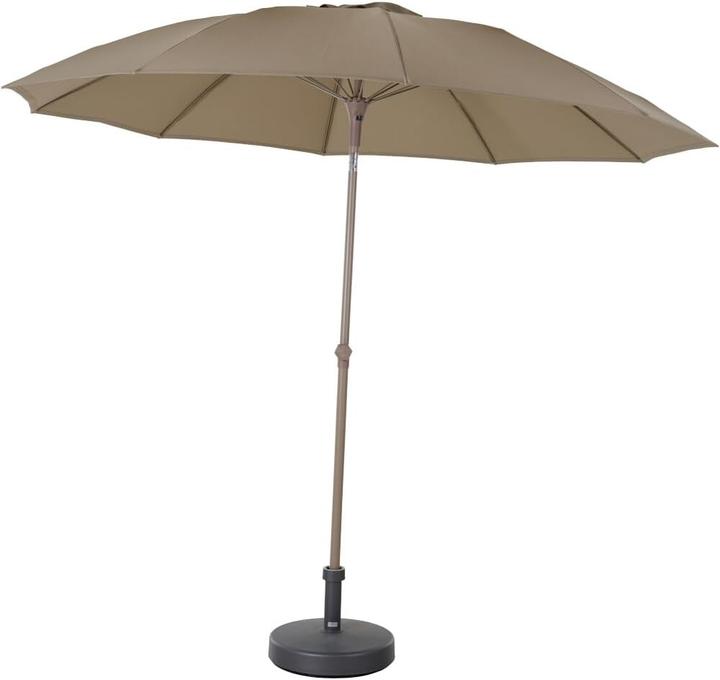 Produktbild Siena Garden Paolo Mittelstockschirmtaupe Ø 270 cm (2.70 m)