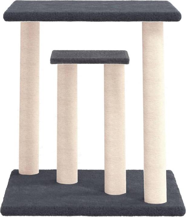 Produktbild vidaXL Kratzsäule (50 cm, Hellgrau)