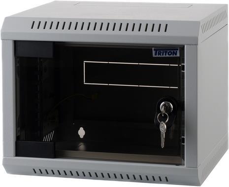 Image du produit Triton Armoire murale 10", 4U, 1 partie, gris (4 HE, Rack 10 pouces)