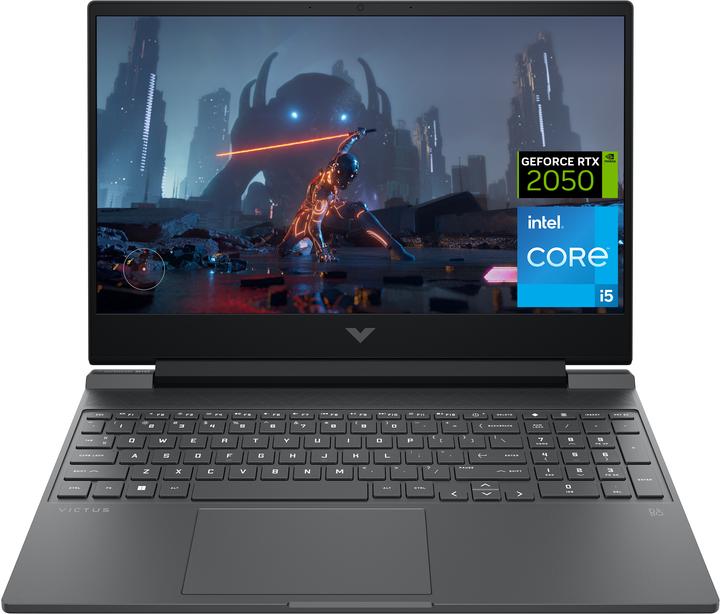 HP Victus Gaming 15-fa1015nd i5-12450H 15.6 laptop (15.60", 512 GB, 16 GB, Eng. Int., Intel Core i5-12450H)