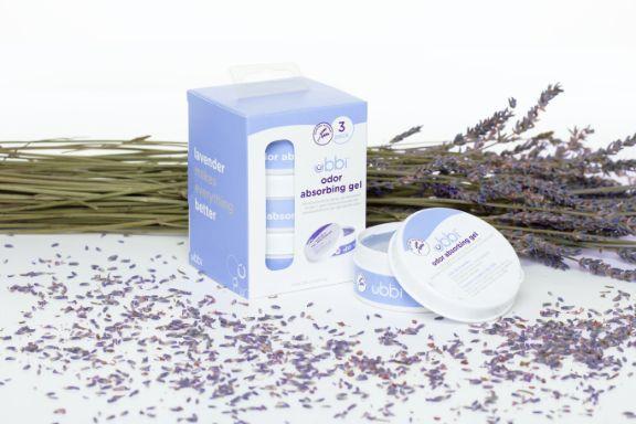 Produktbild Ubbi Geruchsabsorbierendes Gel Periwinkle