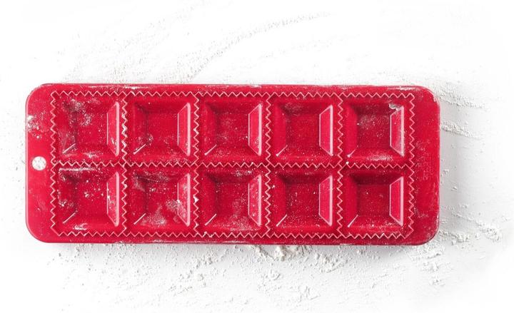 Image du produit Ibili Moule à raviolis + rouleau carré 30 x 12 cm Idéal pour les raviolis faits maison