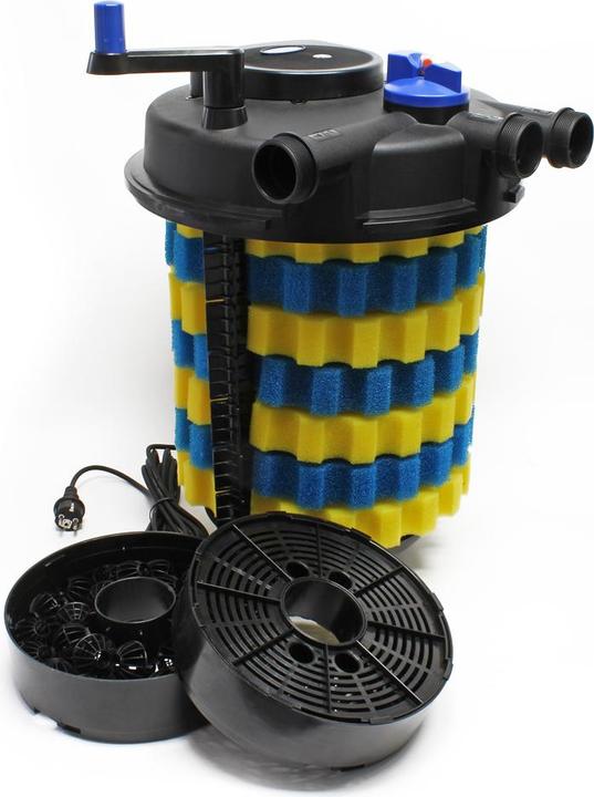 Produktbild Wiltec SunSun CPF-50000 Druckteichfilter 13.000 l/h / 55 W Teichdruckfilter Teichfilter
