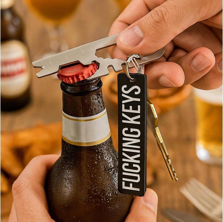 Actual product image Fisura Keyring FUCKING KEYS
