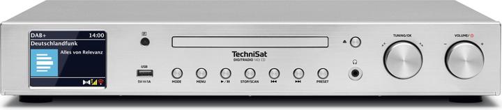 TechniSat Digitradio 143 V3 (Radiotuner, CD Speler)