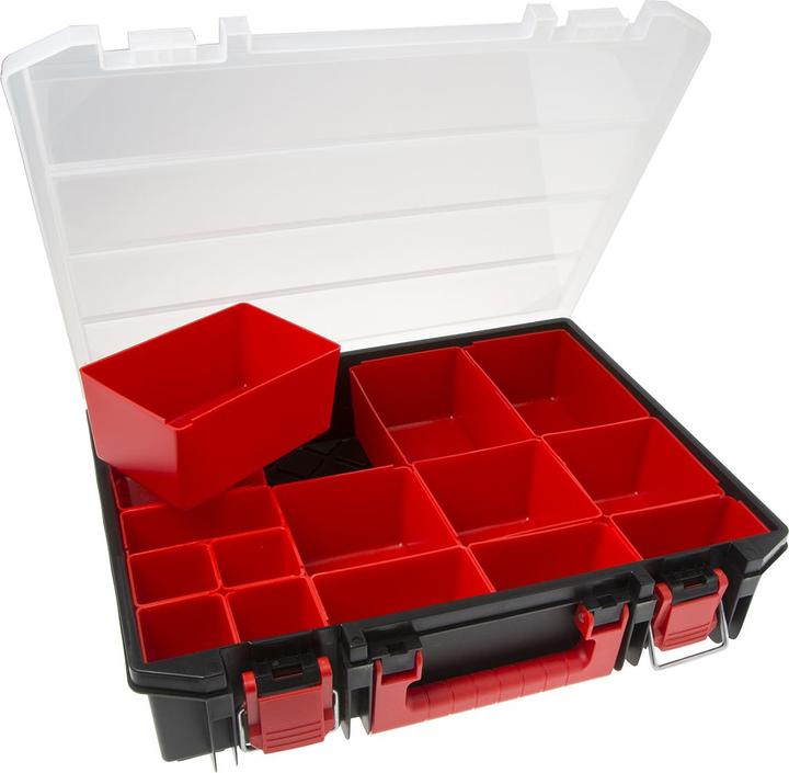Image du produit RS PRO Rack case w/ 4 sizes of pick boxes x 15