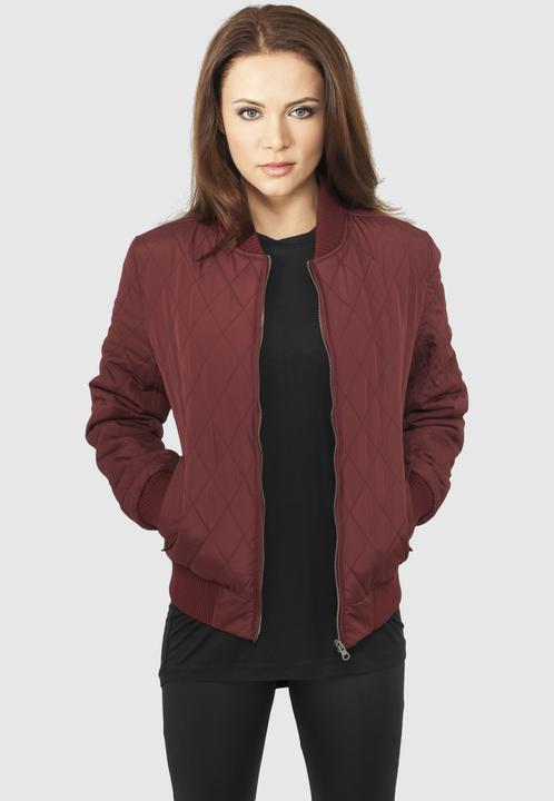Actual product image Urban Classics Ladies Diamond Quilt Nylon Jacket (M)