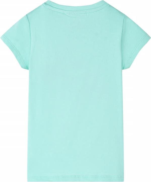 Immagine prodotto vidaXL Maglietta per bambini Verde menta chiaro 116,Materiale: 95 (116)