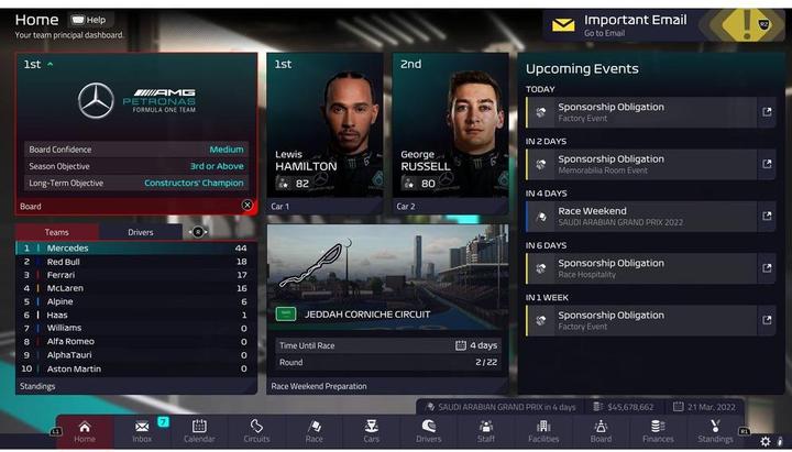 Actual product image F1 Manager 22 (PS5, DE)