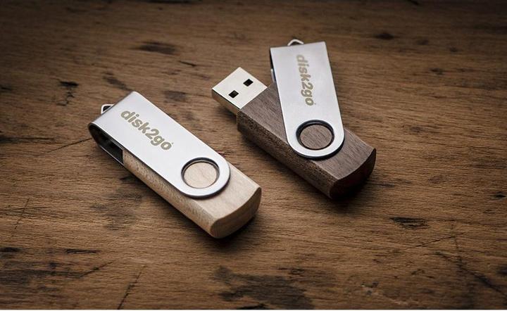 Image du produit Disk2go Bois (16 Go, USB-A)