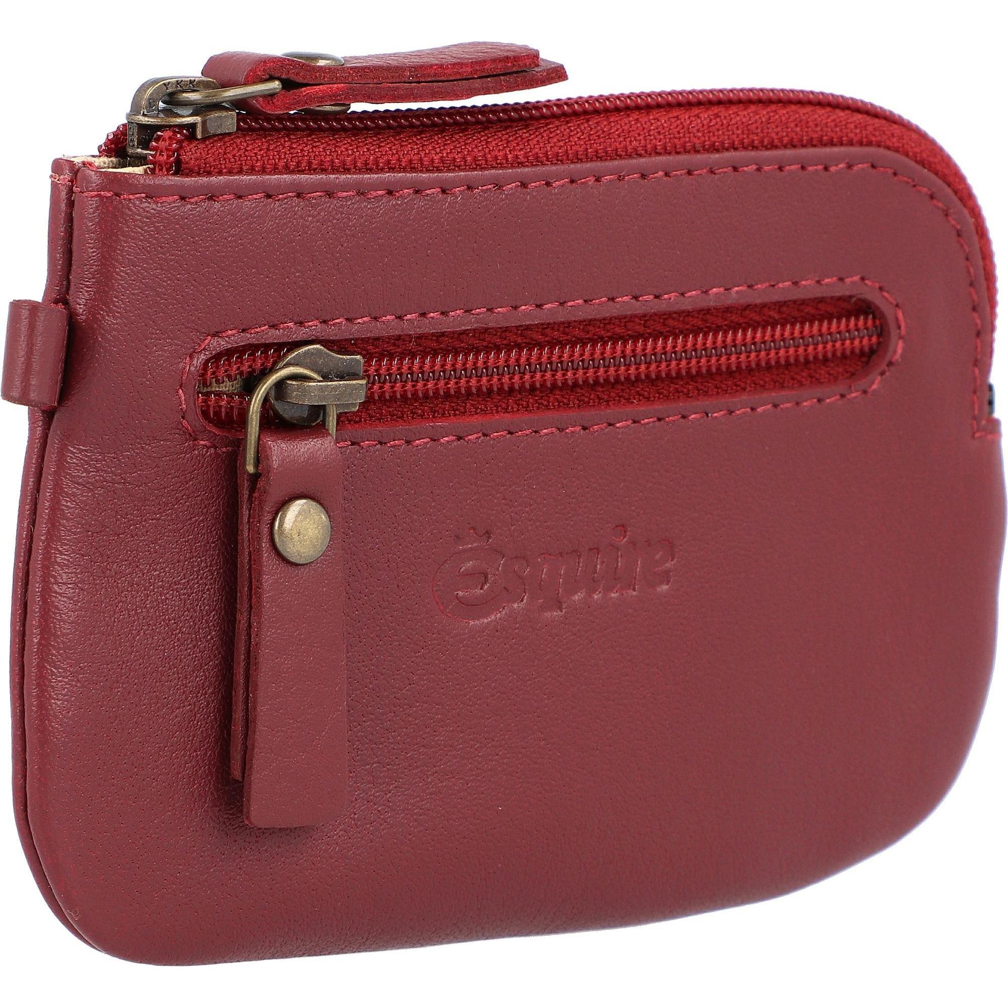 Thumbnail - Esquire, Portemonnaie, Peru Schlüsseletui Leder 11 cm, Rot