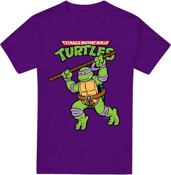 Immagine prodotto Teenage Mutant NT Maglietta Donatello Retrò Uomo (XXL)