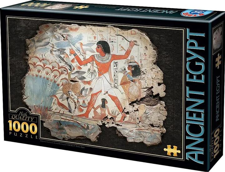 Actual product image D-Toys Puzzle 1000 pieces - Ancient Egypt Nebamun Hunting in the Marshes (1000 pieces)