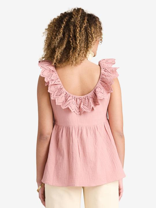 Produktbild Envie de Fraise Musselinbluse mit Lochstickereien für Schwangerschaft und Stillzeit (42)