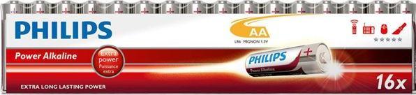 Productafbeelding Philips Batterijvoeding Alkaline AA 16 stuks (16 Pcs., AA)