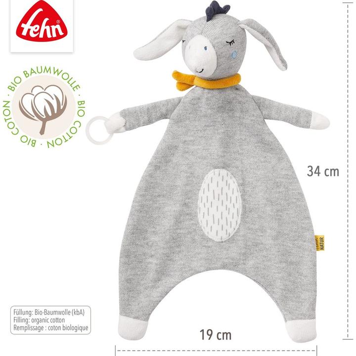 Image du produit Fehn Doudou âne NATUR
