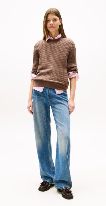 Produktbild Tommy Hilfiger Trui voor dames, Bruin (Hot Coco), M (M)