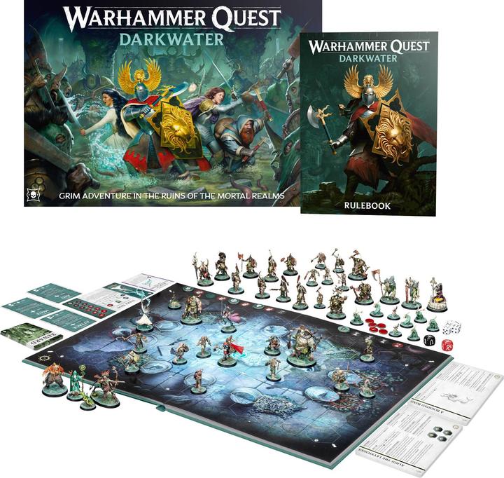Image du produit Games Workshop Warhammer Quest : Darkwater (En) (Matières plastiques)