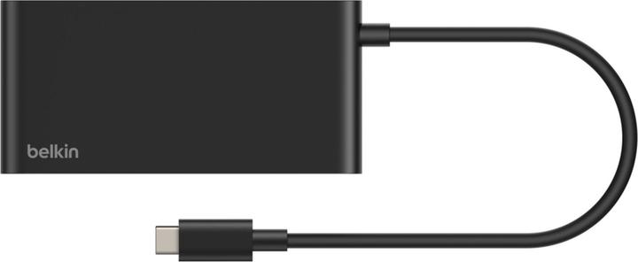 Actual product image Belkin CONNECT USB-C 5-in-1 mit Dual USB-C Ports,sw. AVC022hqBK (USB-C, 5 ports)