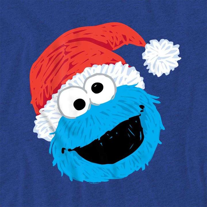 Produktbild TShirt meliert weihnachtliches Design (M)