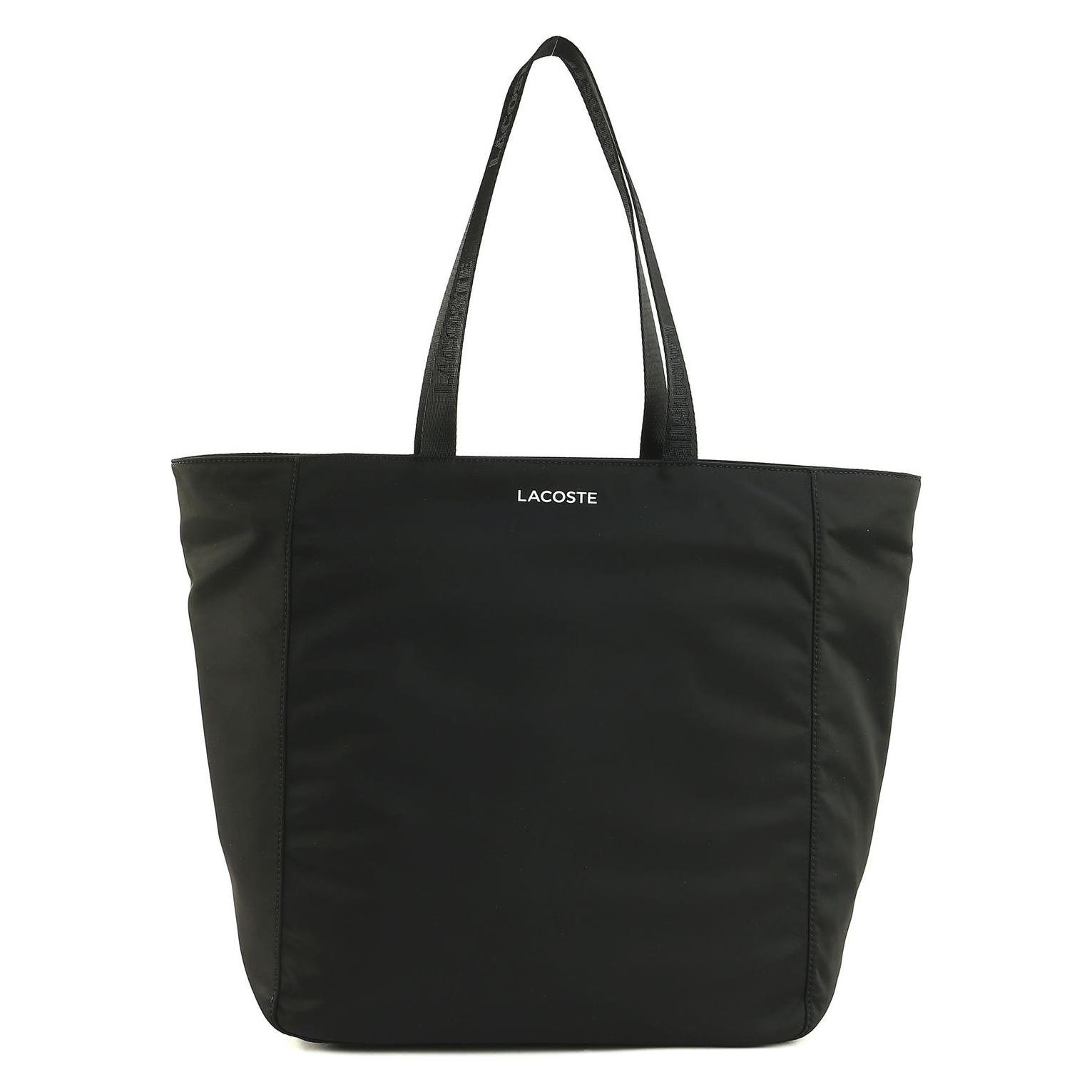 Lacoste, Damen, Tasche, Active Nylon Tote Bag, Schwarz