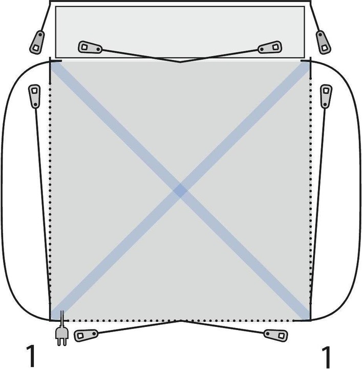 Produktbild Outwell Bremburg Air (Vorzelt, 21.10 kg, 1 Person)