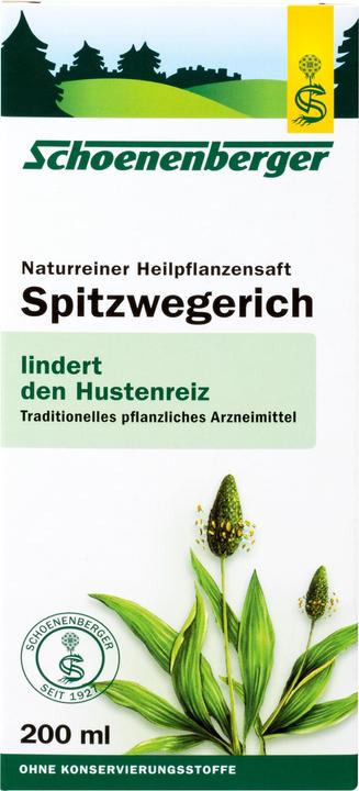 Produktbild Schönenberger Spitzwegerich naturreiner Heilpflanzensaft, 200 ml Lösung