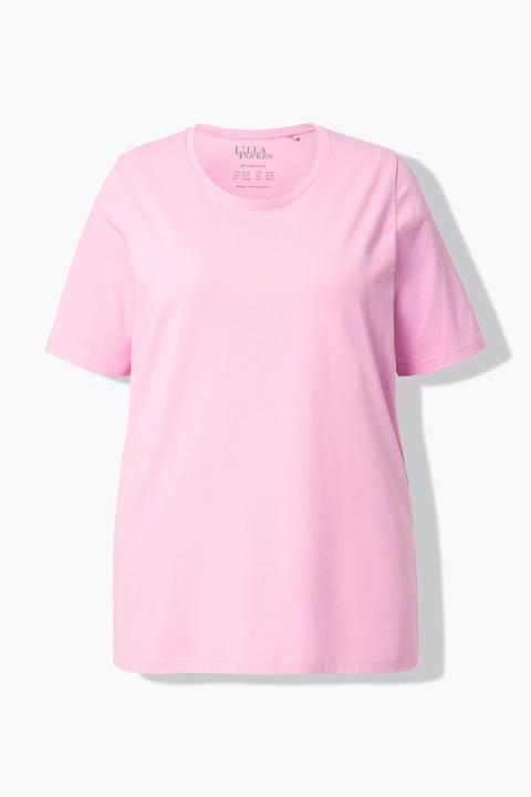 Actual product image Ulla Popken Essential Round Neck Stretch Tee (62)