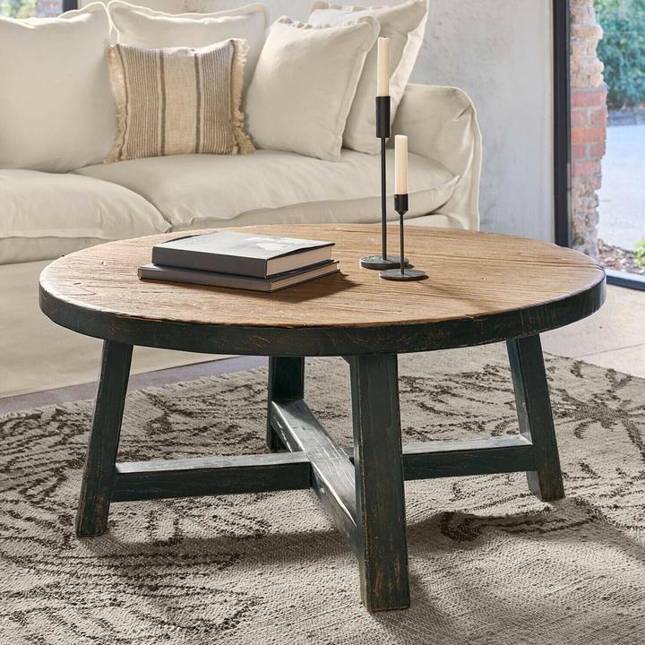 Image du produit Loberon Couchtisch Gorivel schwarz/braun