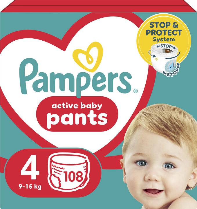 Produktbild Pampers Pants (Gr. 4, Halbmonatsbox, 108 Stk.)
