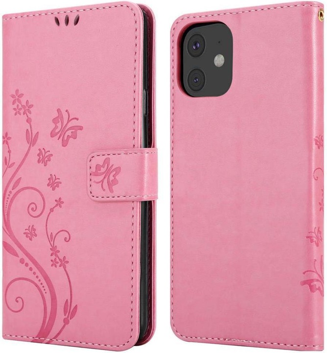 Produktbild Cadorabo Flower Book Cover (Apple iPhone 11)