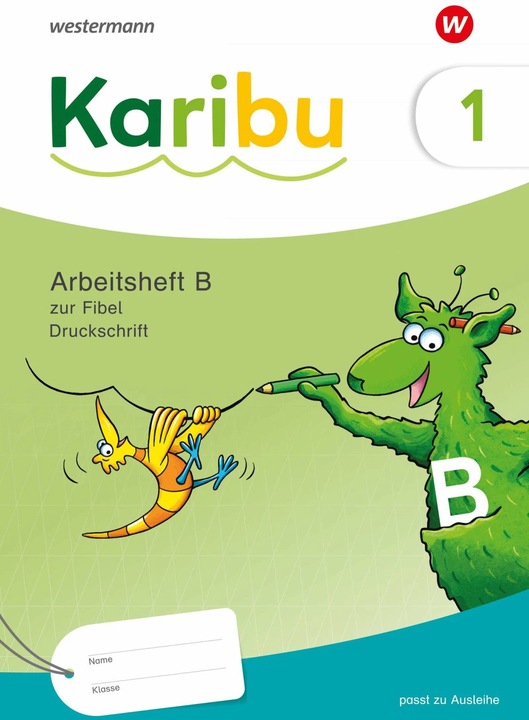 Produktbild Karibu. Arbeitsheft 1 (B) Druckschrift zur Fibel Ausleihe plus Fibeltexteheft (Deutsch, Lautenschläger, Heike/Merkt, Anna-Katharina/Leinhos, Kathrinua, 2024)