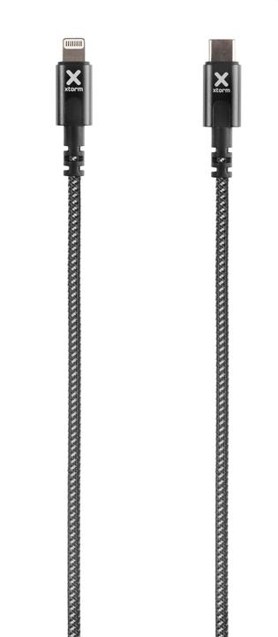 Produktbild Xtorm CX2031, 1 m, Lightning, USB C, Männlich, Männlich, Schwarz (1 m, USB 2.0, 20 W)