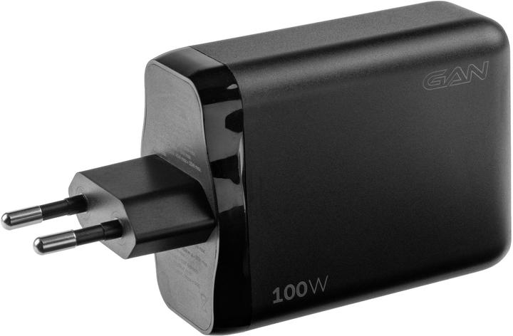 Produktbild Onit USB-Wandladegerät Quad 3C1A 100 W GaN Schwarz (100 W, 4 Ports)