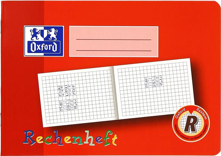 Produktbild Oxford Rechenheft, A5 quer (A5, Kariert, Weicher Einband)