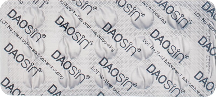 Image du produit Daosin Aliments en cas d'intolérance à l'histamine (60 pièce(s), Cachets, 39 g)
