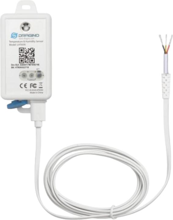 Image du produit Dragino LHT65N-DC LoRaWAN Ouverture/Fermeture contact libre de potentiel 868MHz
