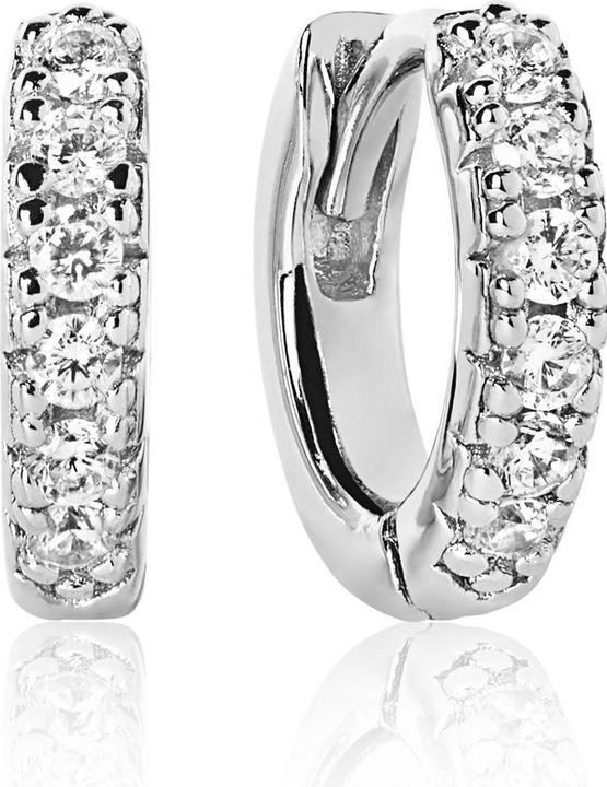 Immagine prodotto Sif Jakobs Anelli senza tempo con zirconi Ellera SJ-E1066-CZ - Diametro: 1,1 cm (Argento 925)