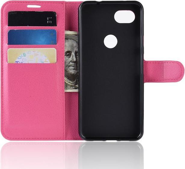 Produktbild MU Classic Litchi Leder Bookcover Series (Google Pixel 3a XL)