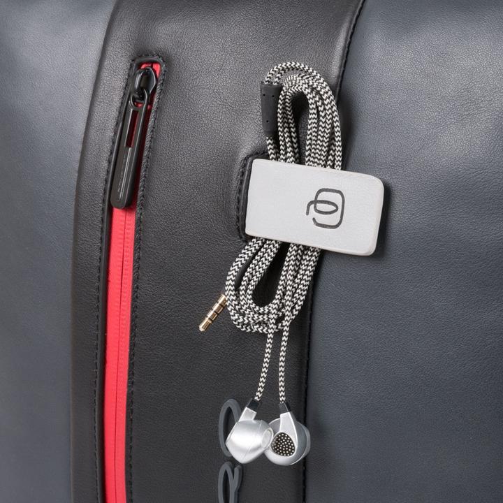Actual product image Piquadro Pc And Ipad Backpack With Anti-theft Cable Urban